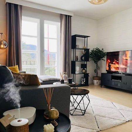 Paisible F2 Ensoleille Vue Lac Gérardmer Exteriör bild